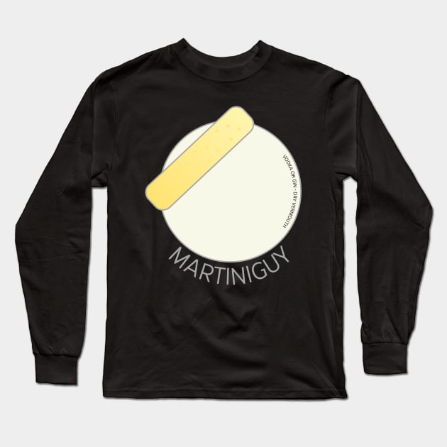 MARTINI GUY Long Sleeve T-Shirt by tippletshirts